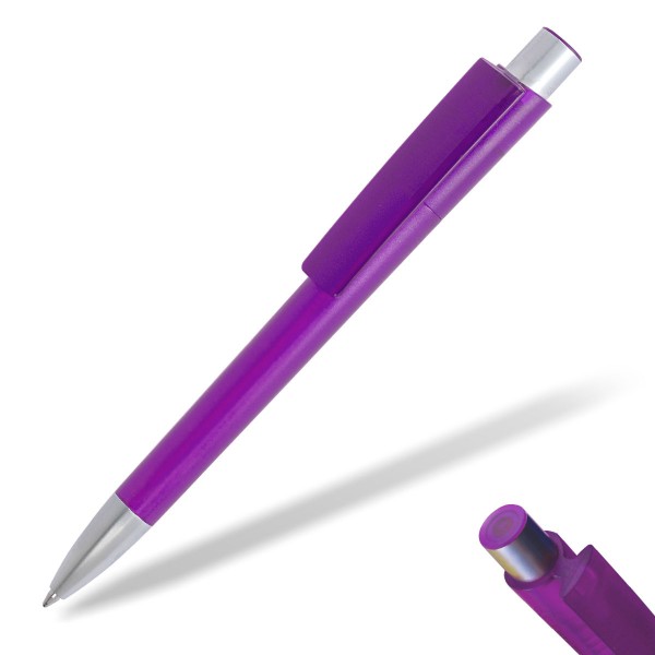 Druckkugelschreiber Delta ClassicFrost  violett