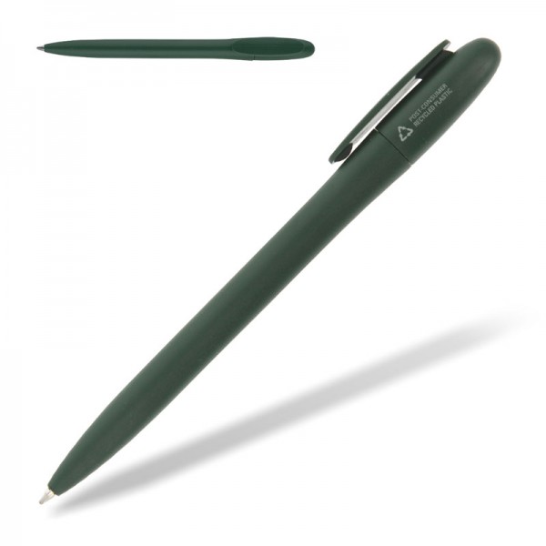 recyelter-kugelschreiber-bay-matt-dunkelgrün