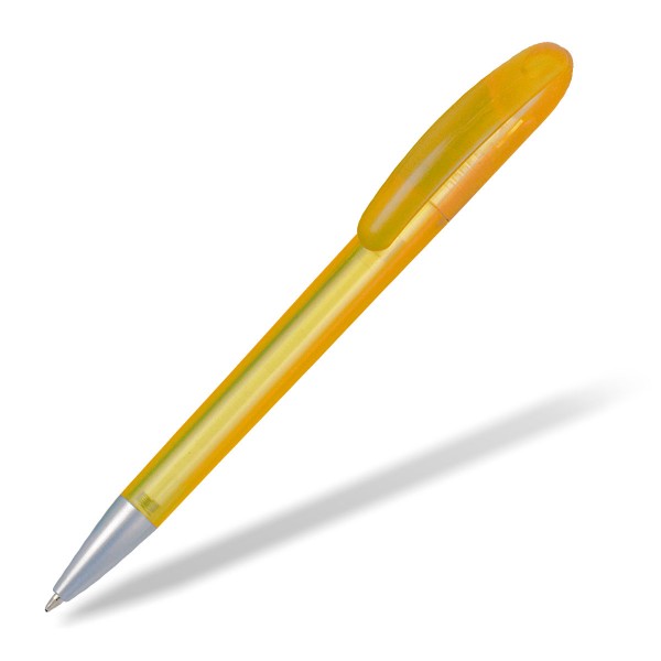 Kugelschreiber Boogie mit Metallspitze gelb