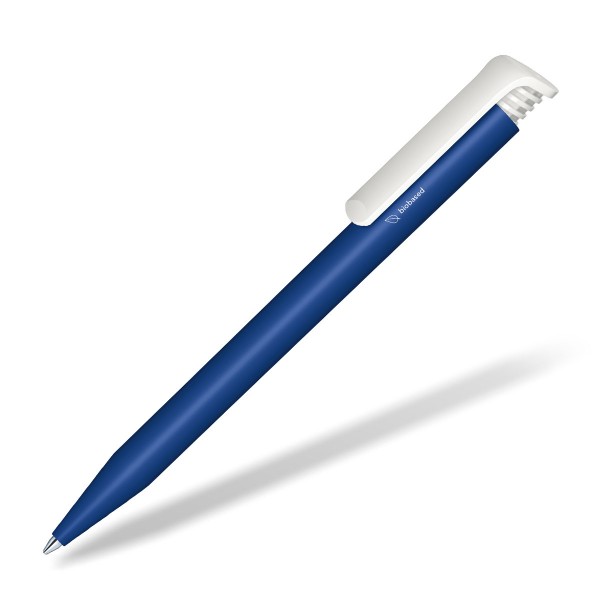 Werbe-Kugelschreiber-Super-Hit-Bio-blau