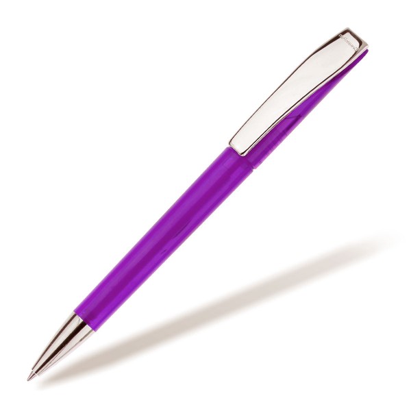 Kugelschreiber EVO Transparent Metall violett