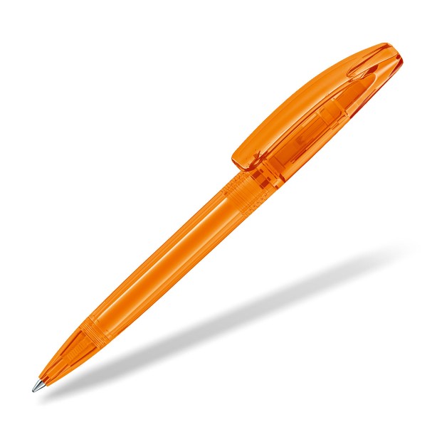 Kugelschreiber-Bridge-Clear-von-Senator-orange