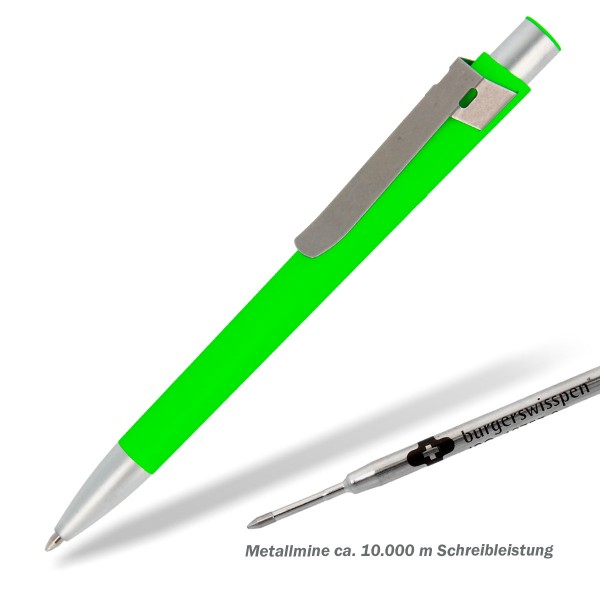 Kugelschreiber-alpha-basic-hellgrün
