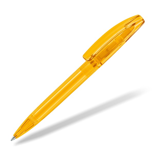 Kugelschreiber-Bridge-Clear-von-Senator-gelb