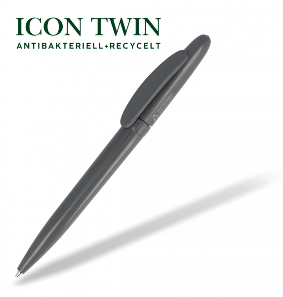 antibakterieller-recycelter-kugelschreiber-icon-twin-dunkelgrau