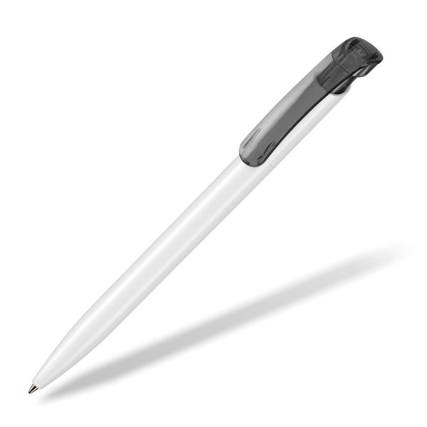 Ritter Pen clear solid transparent Clip grau