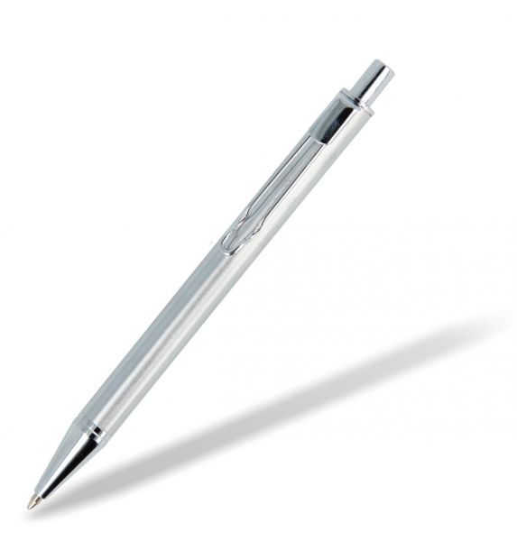 Metallkugelschreiber-Topchrome-silber