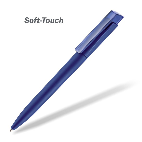 Kugelschreiber Fresh Soft Touch dunkelblau