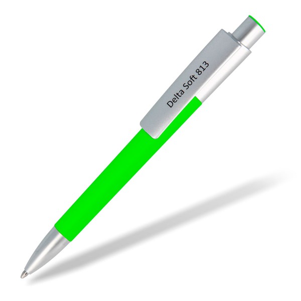 werbekugelschreiber-delta-soft-grün