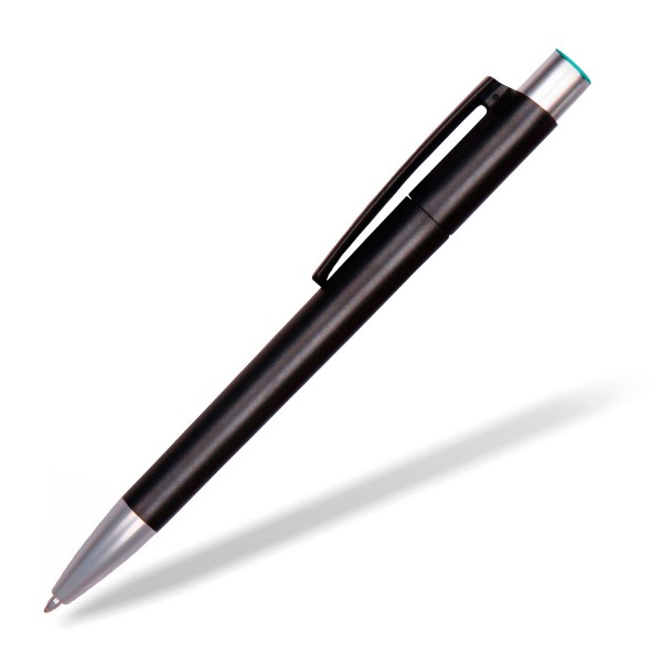 Kugelschreiber Delta Basic Vollton schwarz