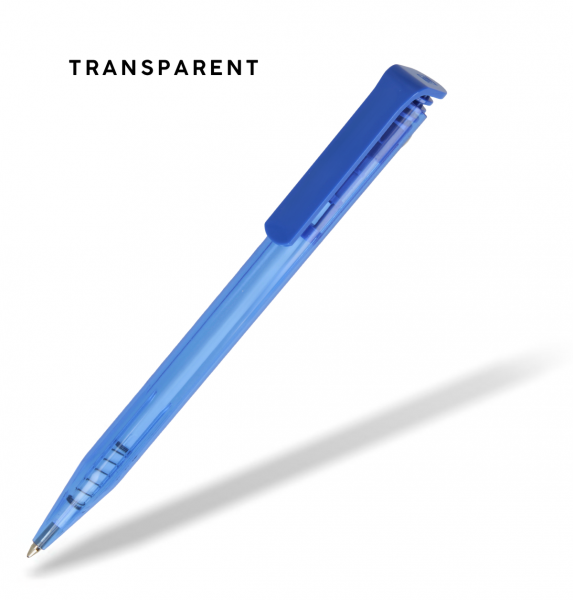Werbekugelschreiber-Super-Hit-clear-blau