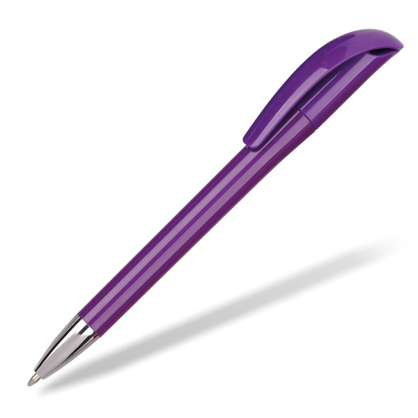 Kappendrehkugelschreiber Lunacy solid violett