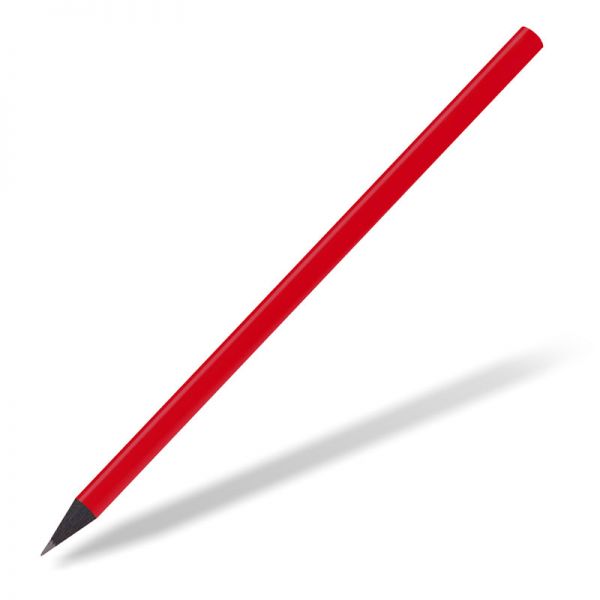Bleistift-schwarz-durchgefaerbt-rot
