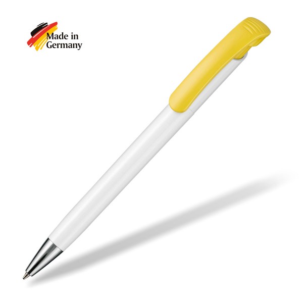 Ritter Pen Bonita weiß Clip gelb Ritter Pen Bonita weiß Clip gelb