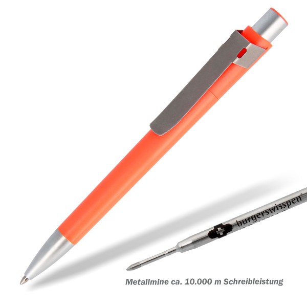Kugelschreiber-alpha-basic-orange
