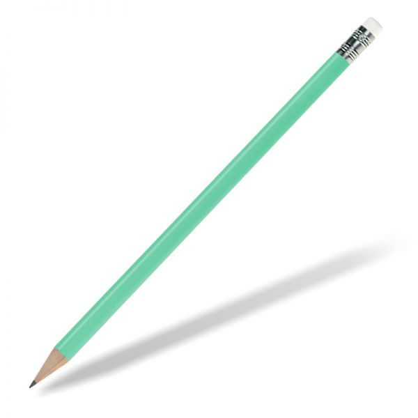 bleistift-mit-radierer-glanzlack-hellgruen bleistift-mit-radierer-glanzlack-hellgruen