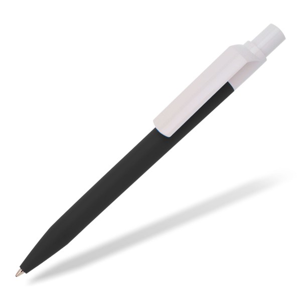 Kugelschreiber Dot soft schwarz