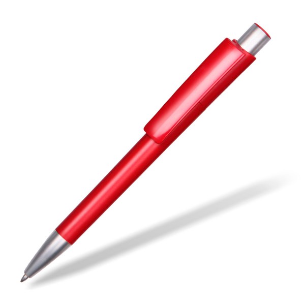 Kugelschreiber Delta Basic Vollton rot