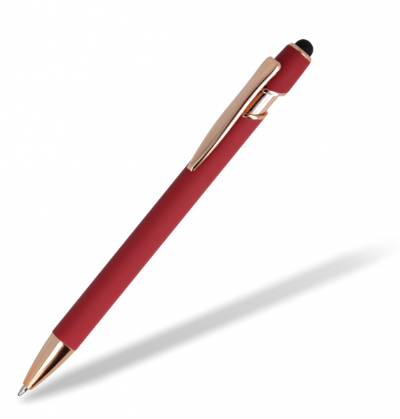 Metallkugelschreiber-Tamiro-Rosegold-rot