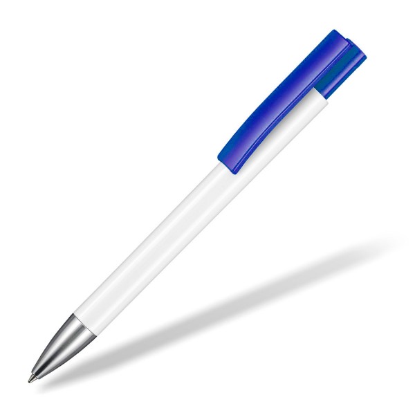 Ritter Pen Stratos weiß Clip blau