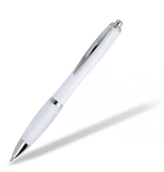 Kunststoffkugelschreiber-Toppy-White-weiss