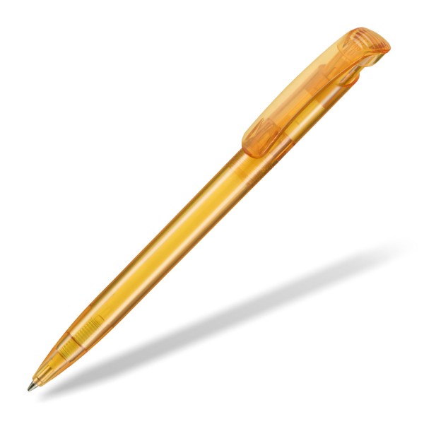 Kugelschreiber Ritter Pen Clear Transparent gelb