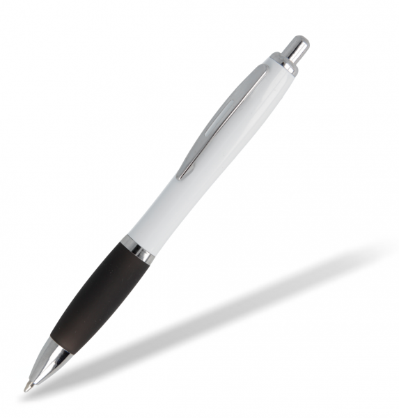 Kunststoffkugelschreiber-Toppy-White-schwarz