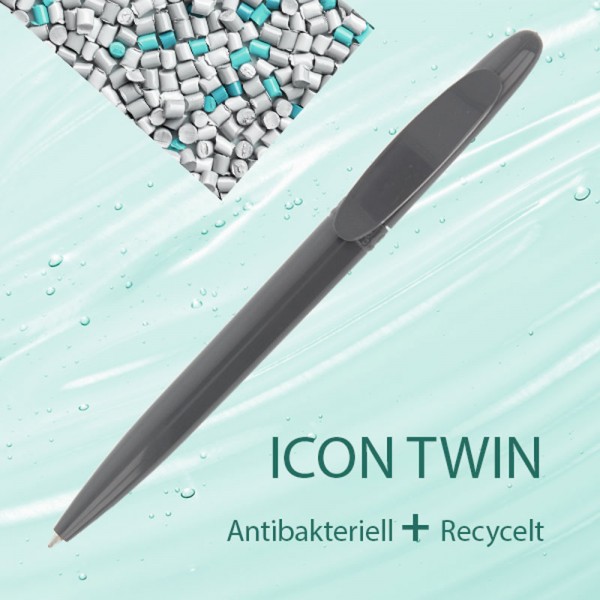 antibakterieller-recycelter-kugelschreiber-icon-twin-dunkelgrau