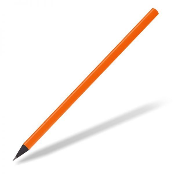 Bleistift-schwarz-durchgefaerbt-orange Bleistift-schwarz-durchgefaerbt-orange